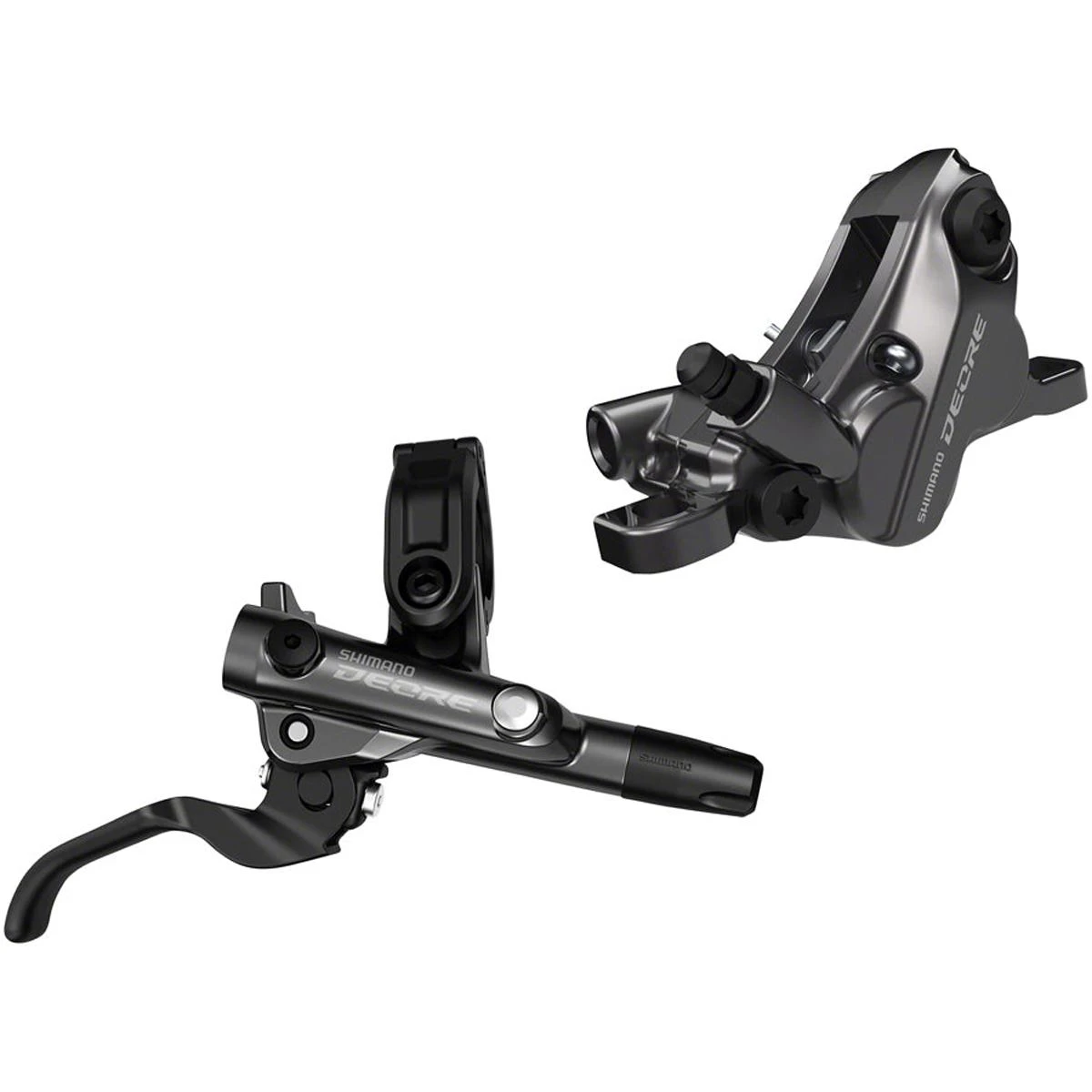Shimano Deore BL-M6100/BR-M6120 Disc Brake And Lever With Hydraulic Resin Pads 1 Shimano Deore BL-M6100/BR-M6120 Disc Brake And Lever With Hydraulic Resin Pads