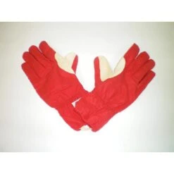 Oliver Winter Gloves-Red-Size 6.5