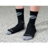 Zipp 5-in Socks Black/Gray Small