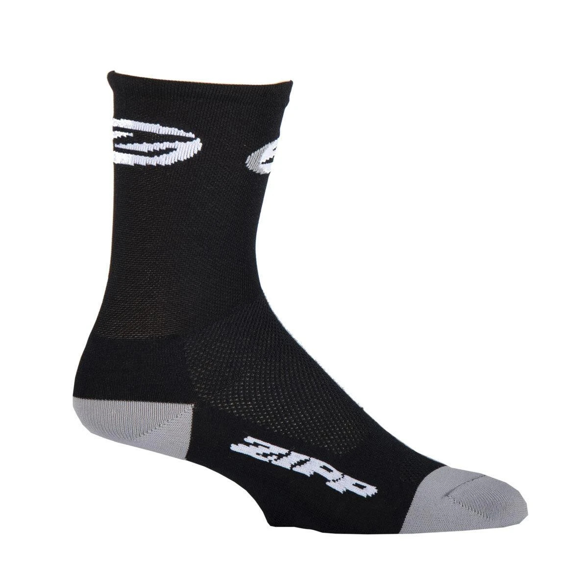 Zipp 5-in Socks Black/Gray Small 2 Zipp 5-in Socks Black/Gray Small - Image 2