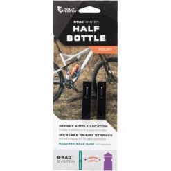 Wolf Tooth Components B-RAD Half Bottle Cage Adapter -Bicycle Discount Store RK1405 04 64201.1681538583