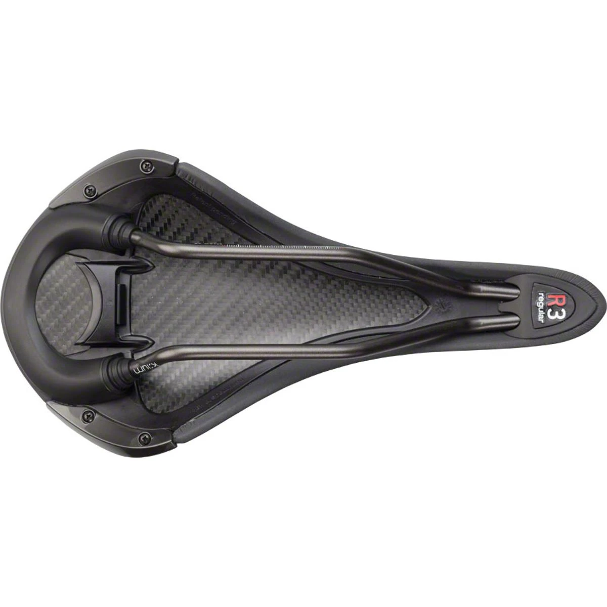 Fizik Aliante R3 Road Saddle - K:ium Rails Gray/Black Regular - Damaged Packaging 3 Fizik Aliante R3 Road Saddle - K:ium Rails Gray/Black Regular - Damaged Packaging - Image 3