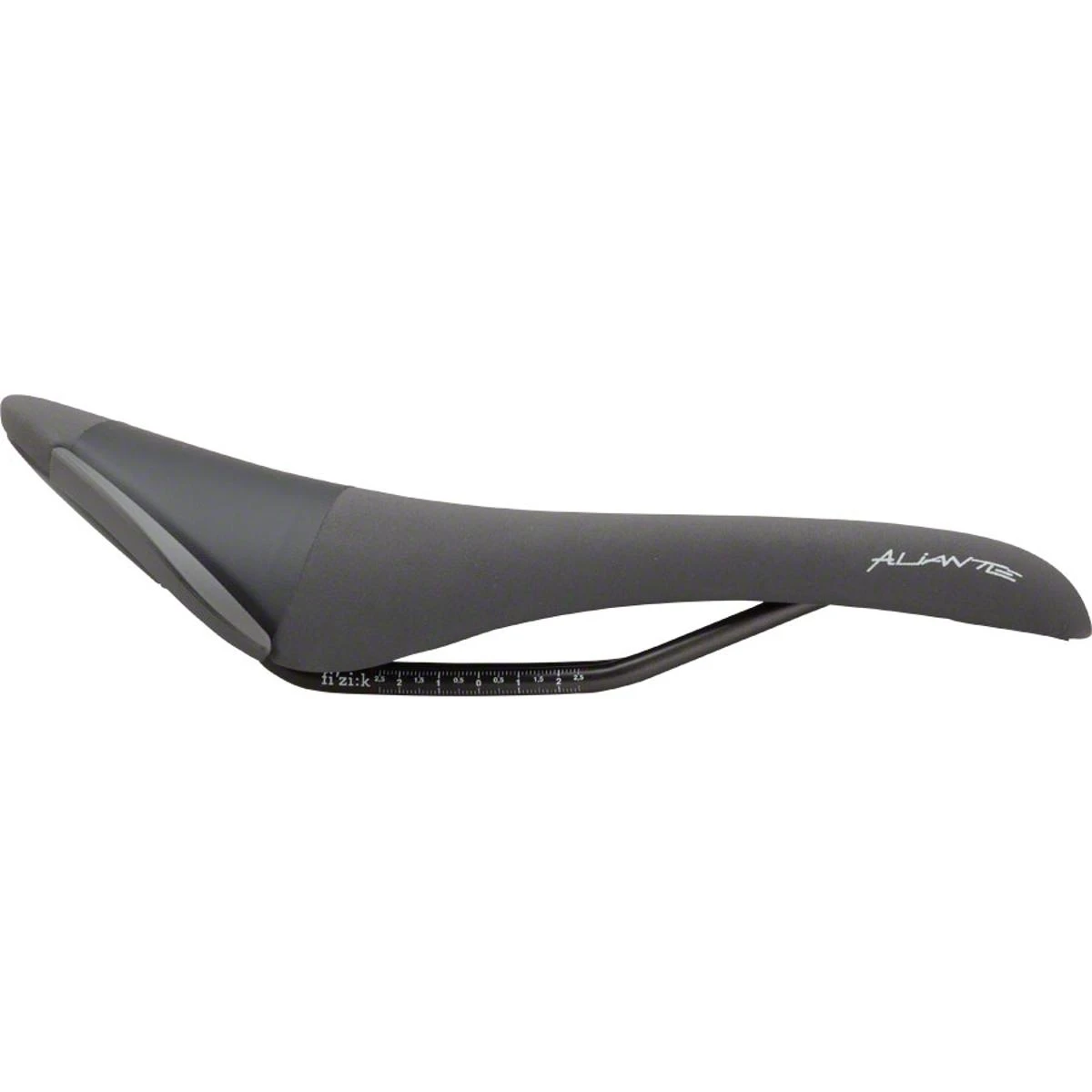 Fizik Aliante R3 Road Saddle - K:ium Rails Gray/Black Regular - Damaged Packaging 4 Fizik Aliante R3 Road Saddle - K:ium Rails Gray/Black Regular - Damaged Packaging - Image 4
