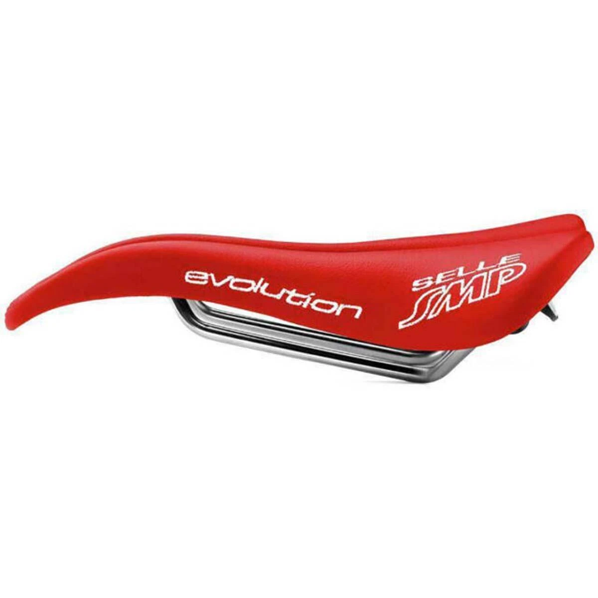 Selle Royal Selle SMP Evolution Inox-rail Red Bike Saddle 1 Selle Royal Selle SMP Evolution Inox-rail Red Bike Saddle