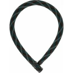 Abus Ivera Chain Lock 7210/85 2.8Ft 7mm Square Links Crossing Grey