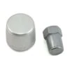 Abus Nutfix - Solid Axle Lock Single - M10 Axle Diameter - Silver *Damaged Packaging*